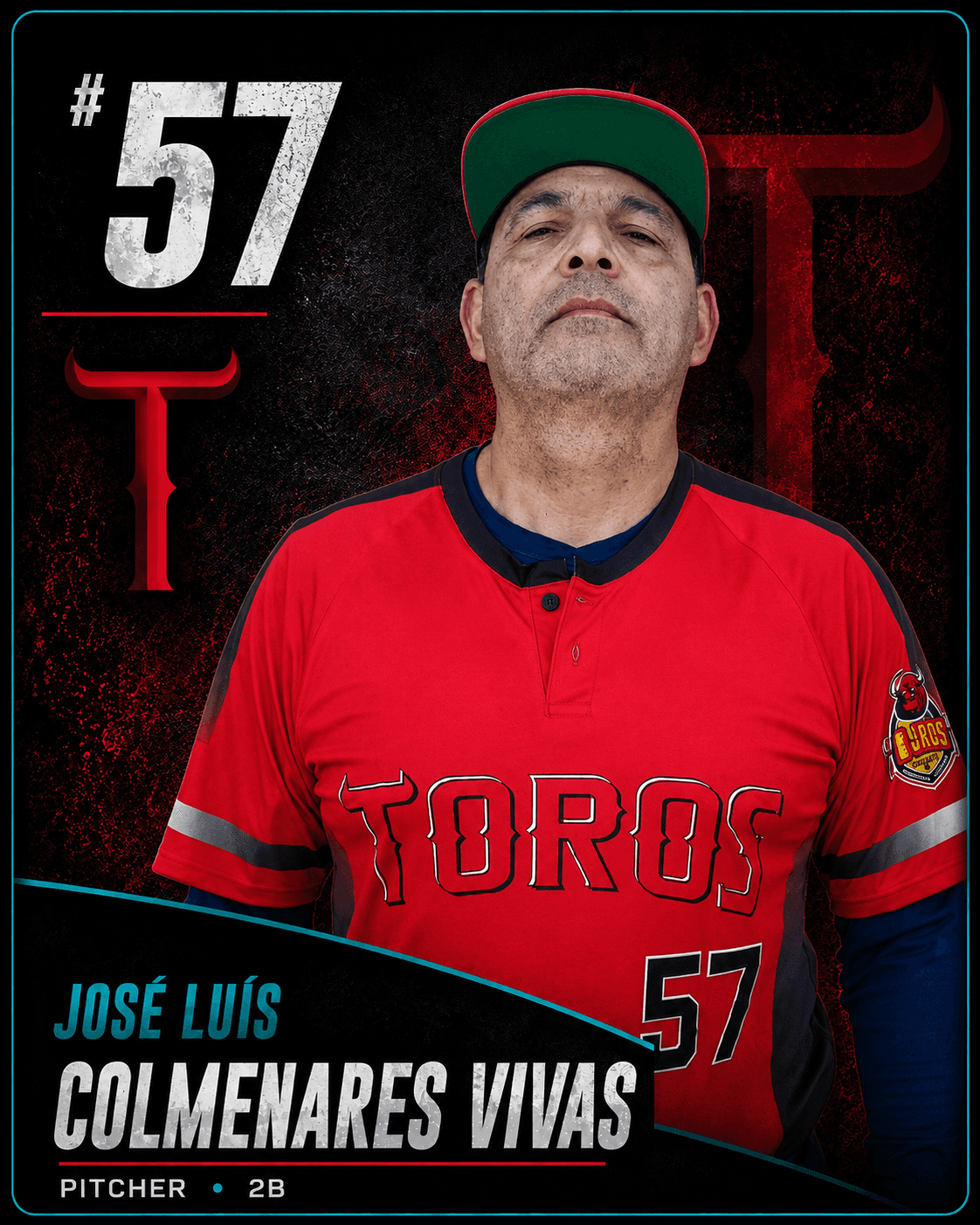 Ficha de José Luís Colmenares Vivas, jugador de Los Toros de Alicante